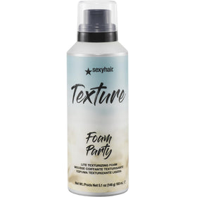 SexyHair front packaging showing can and product name, highlights convenience
