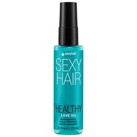 SexyHair front bottle view showing sleek packaging and portable 2.5 oz size