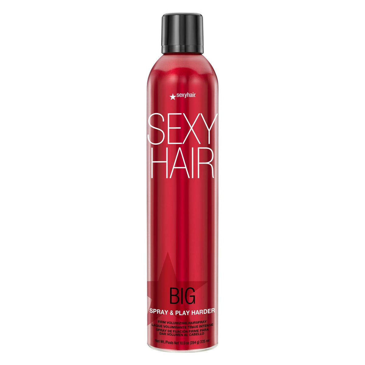 SexyHair front view of 10 oz can showing branding and volume benefit