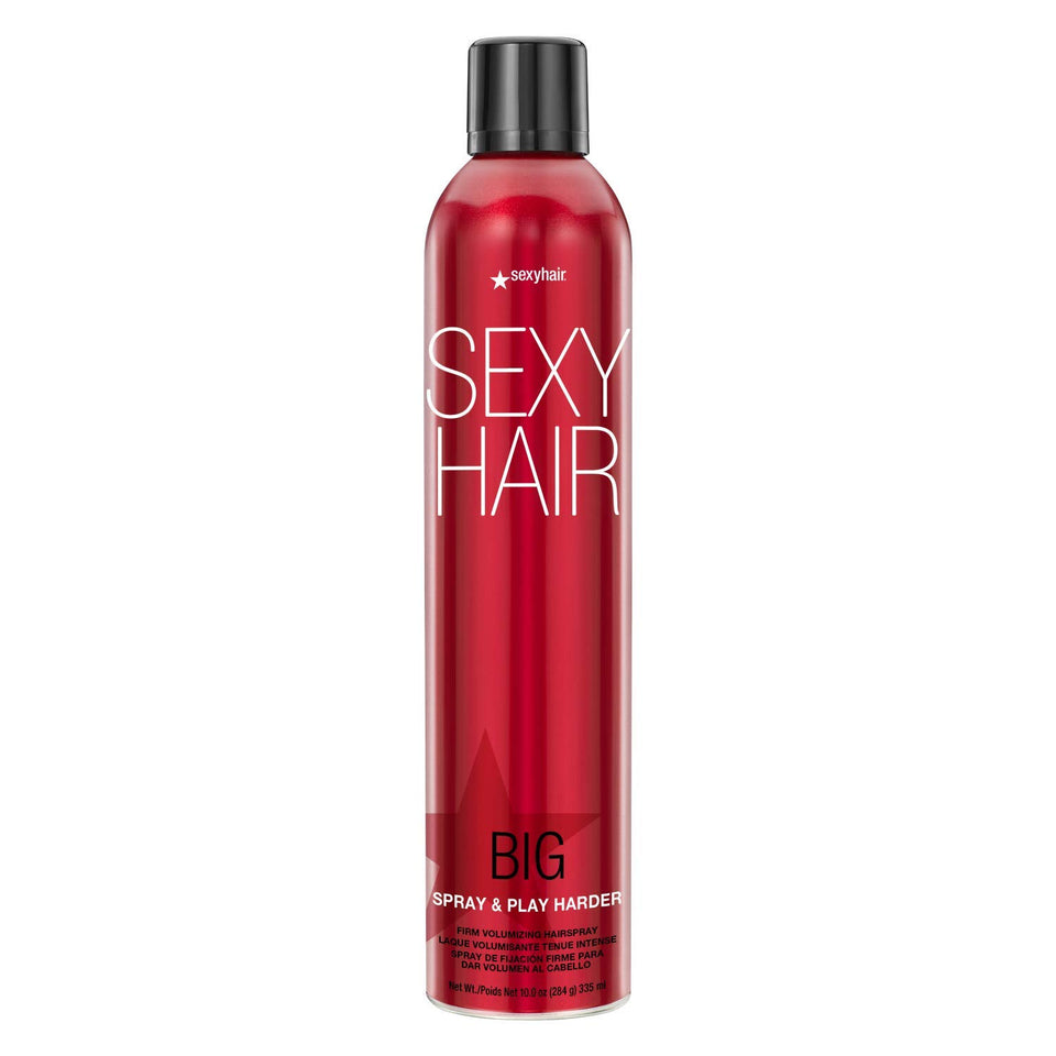 SexyHair front view of 10 oz can showing branding and volume benefit