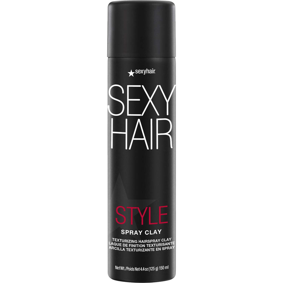 SexyHair front can showing label and matte styling benefit