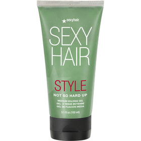 SexyHair front packaging showing clear medium-hold gel and benefits