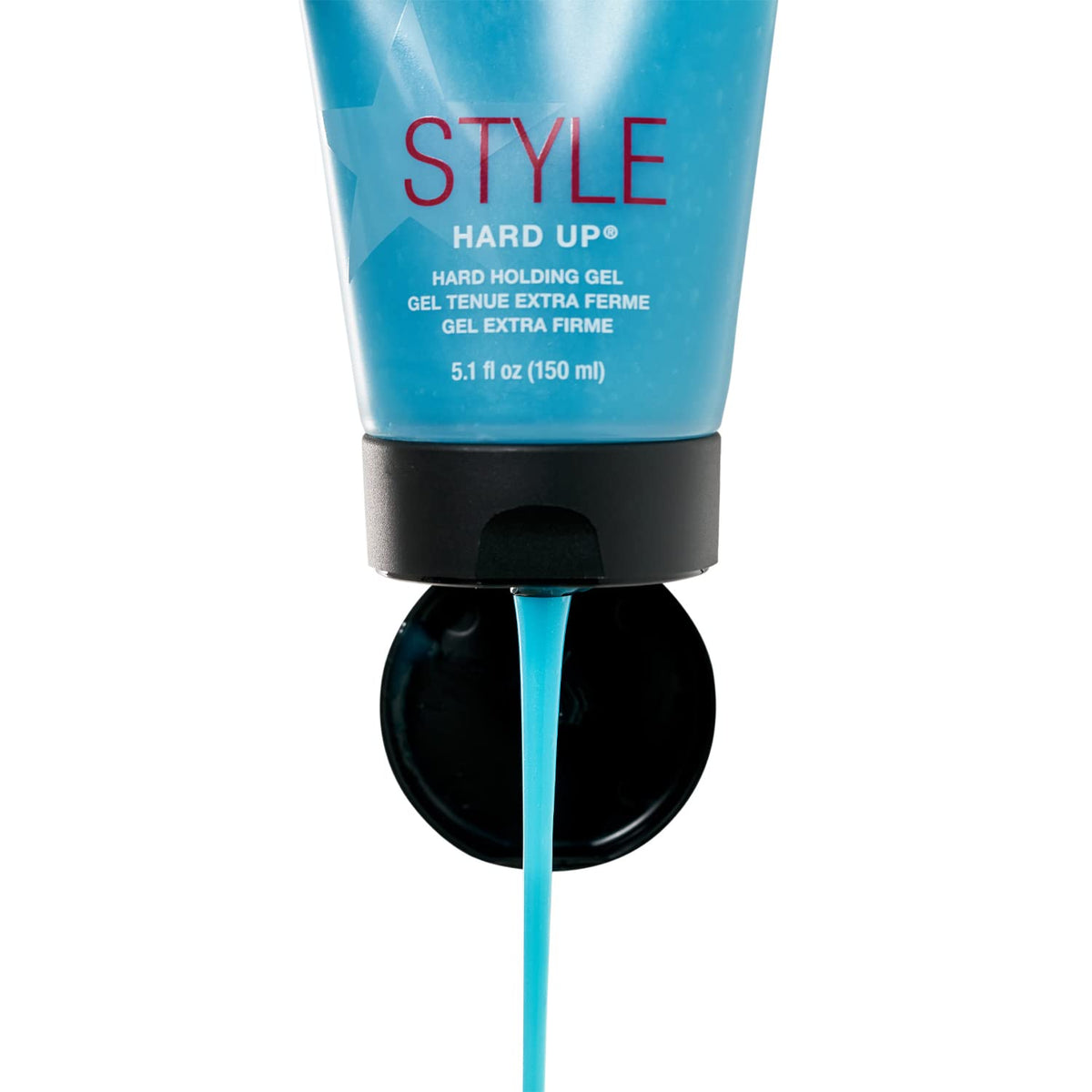 SexyHair gel texture close-up showing clear formula for non-flaking shine