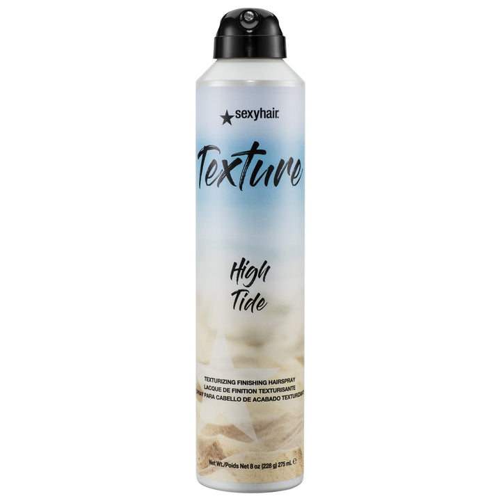 SexyHair High Tide front can showing label and 8 oz size for easy identification and shelf appeal