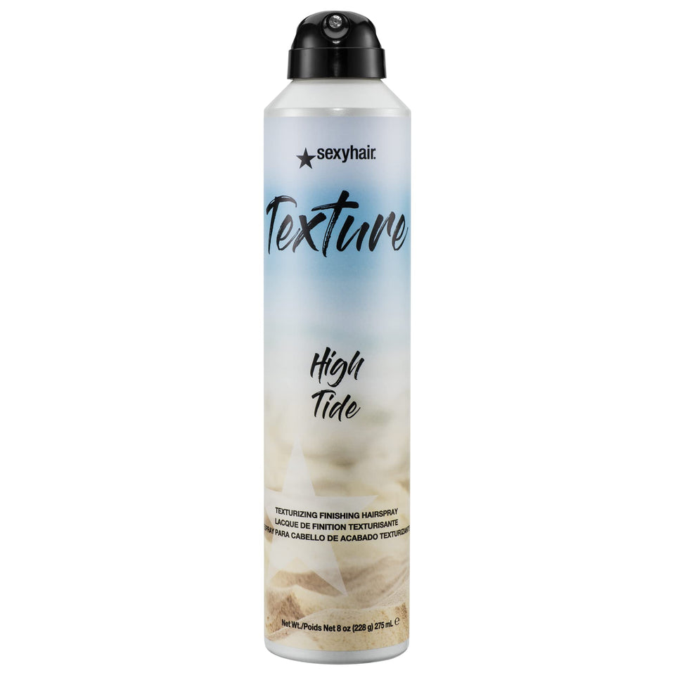 SexyHair High Tide front can showing label and 8 oz size for easy identification and shelf appeal