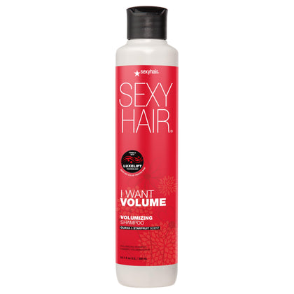 SexyHair front packaging showing bottle and label for quick product ID and benefits