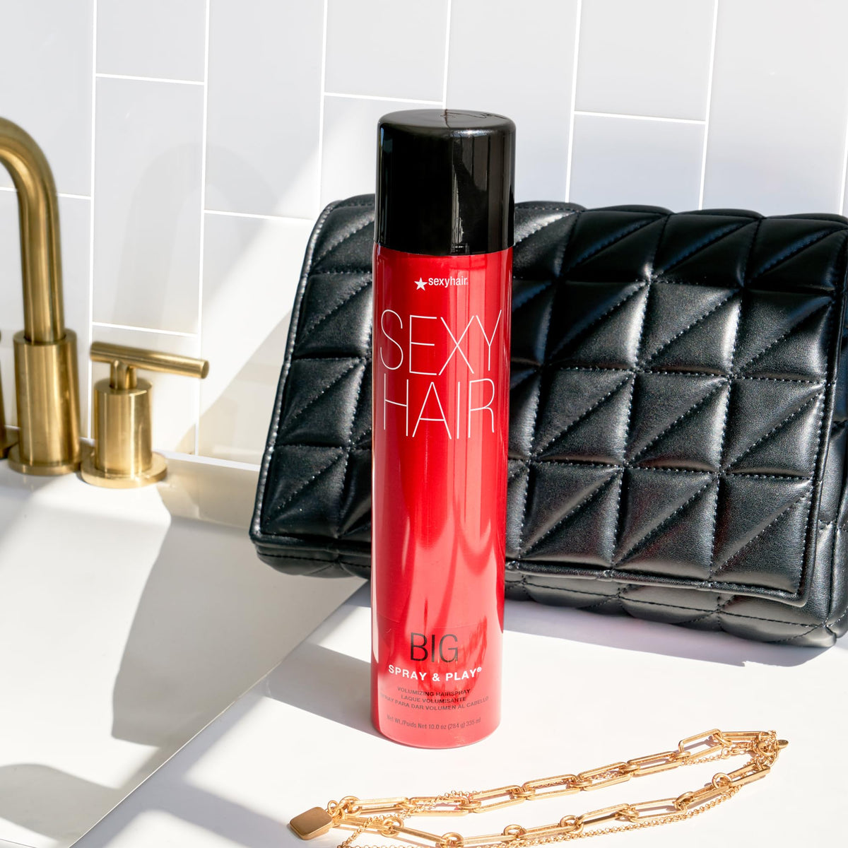 SexyHair in a salon setting showing professional finish benefit