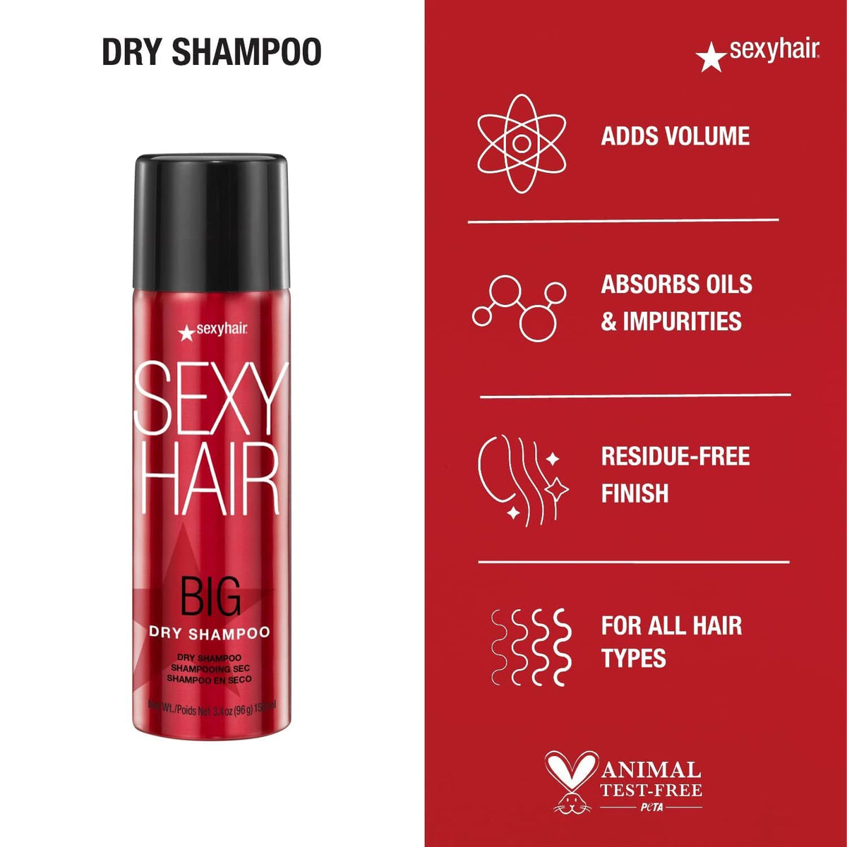 SexyHair used during morning routine showing fast refresh and styling benefit