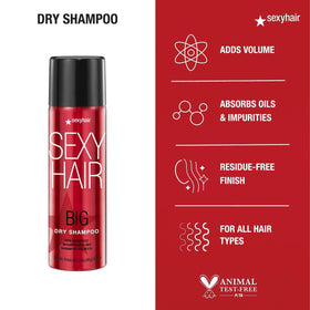 SexyHair used during morning routine showing fast refresh and styling benefit