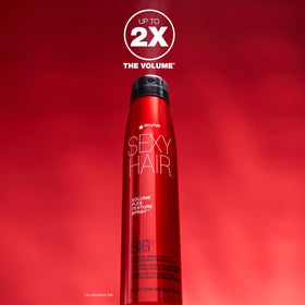 SexyHair label detail showing thermal protection and humidity resistance benefits