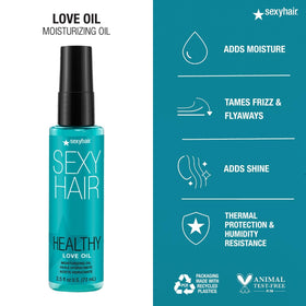 SexyHair pump and cap close-up highlighting easy controlled dispensing