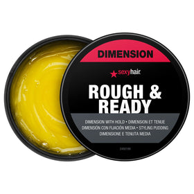 SexyHair putty close-up texture view showing pliable, moldable formula
