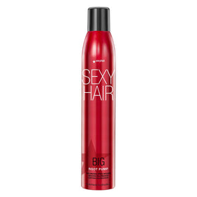 SexyHair Big Root Pump front can showing packaging and benefit of volume