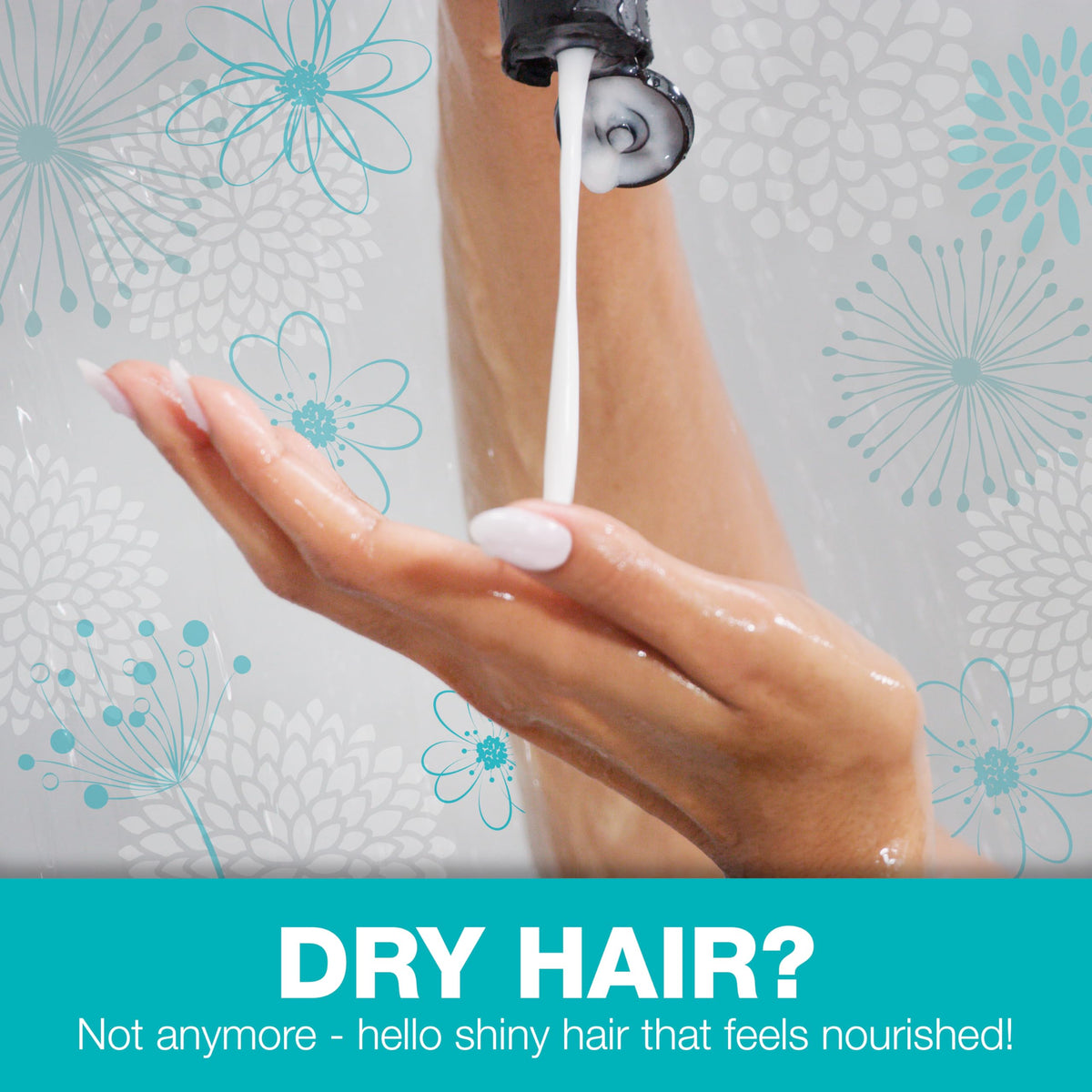 SexyHair shampoo staged on bathroom shelf in routine setting for daily use benefit