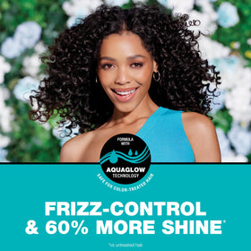 SexyHair label close-up highlighting ingredients and color-safe claim benefit