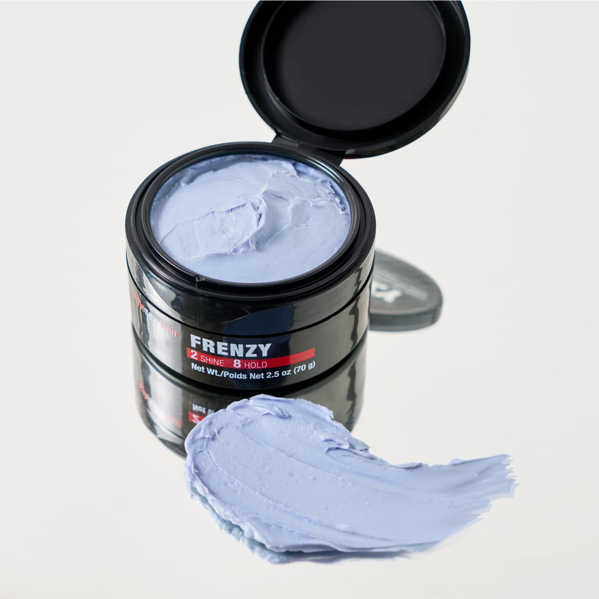 SexyHair paste texture close-up highlighting matte finish and grasp for styling