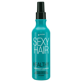 SexyHair bottle front view showing label and product benefits for styling