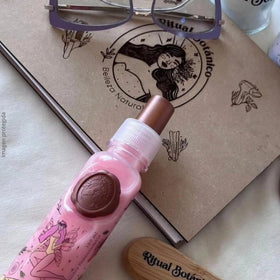 SHAEIO RITUAL BOTANICO ingredient list closeup showing protective formula clarity