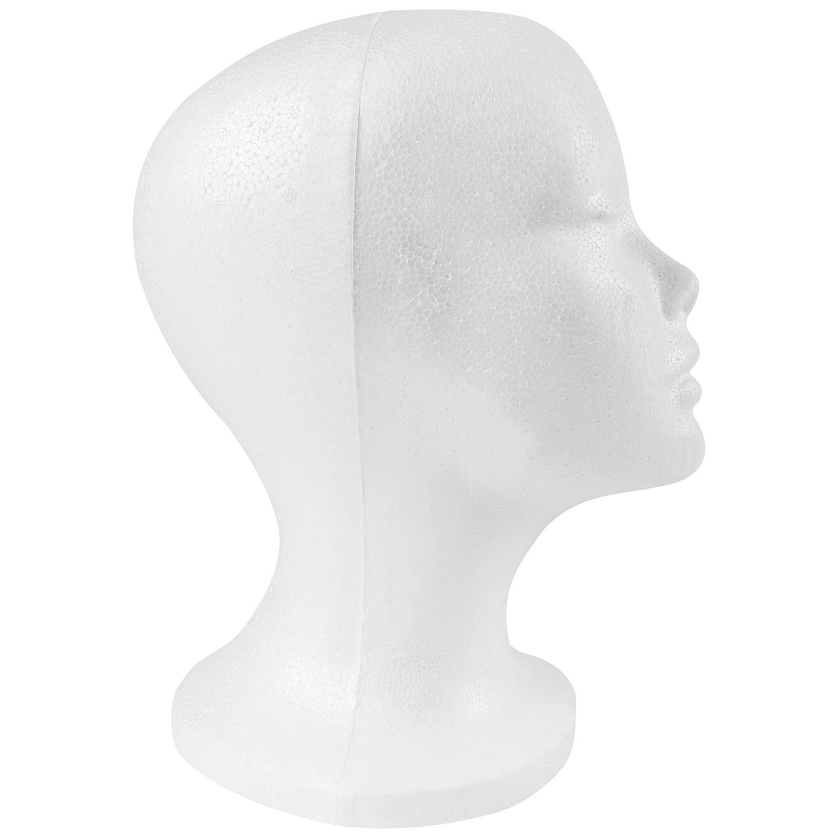 SHANY foam head with wig displayed showing natural presentation benefit