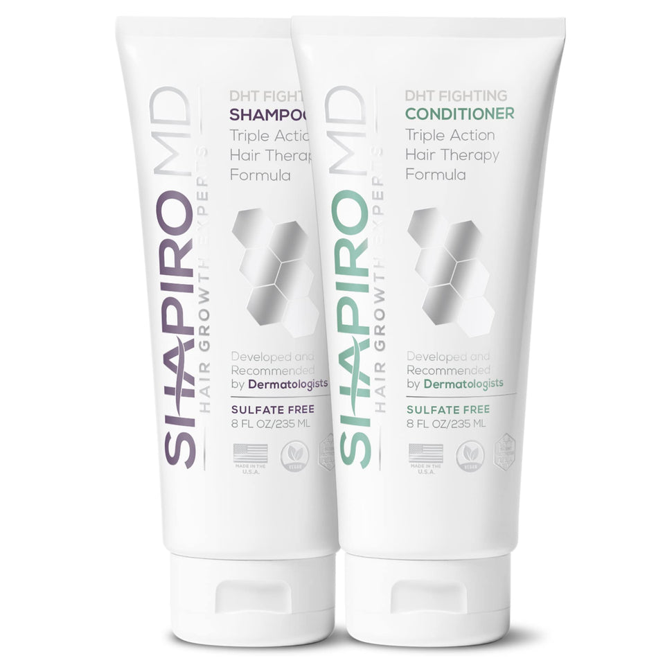 Shapiro MD front packaging pair showing both bottles and brand promise