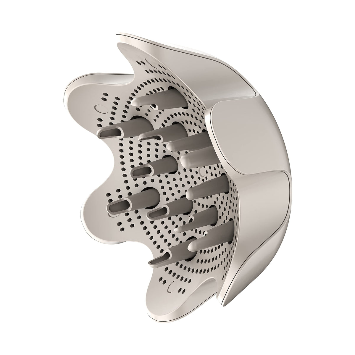 Shark curl-defining diffuser front view showing attachment and quick styling benefit