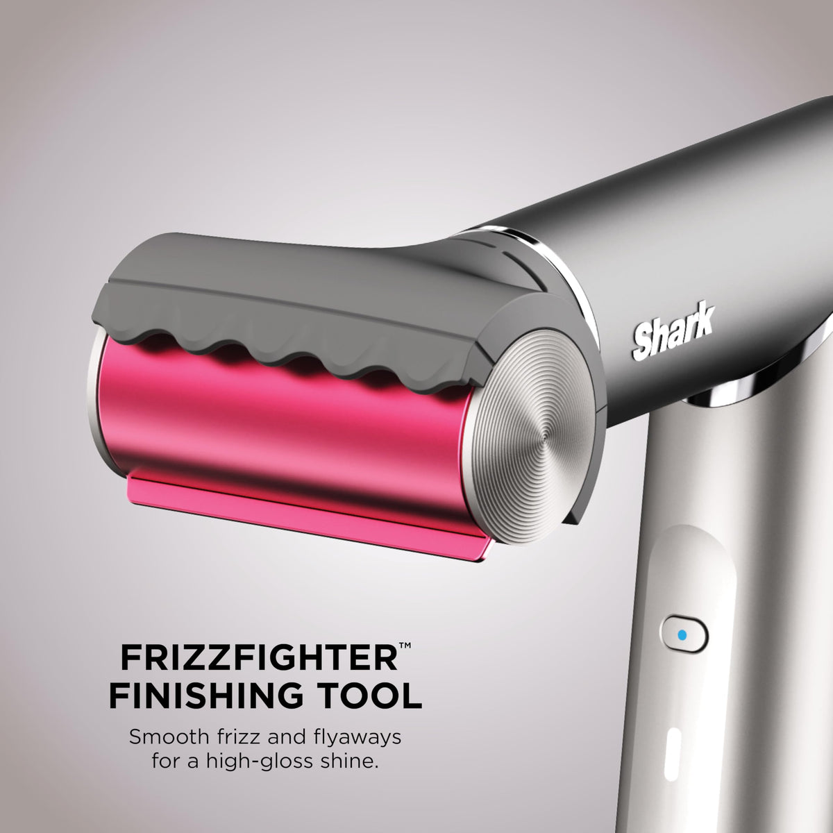 Shark FlexFusion accessories laid out highlighting included brush, curlers, and nozzle
