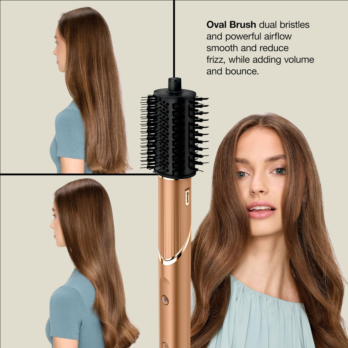 Shark FlexStyle concentrator attachment image showing focused airflow for precision styling