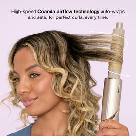 Shark FlexStyle paddle brush detail smoothing hair and reducing frizz