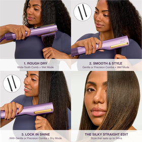 Shark SilkiPro finishing dry hair for sleek straight styles and added shine