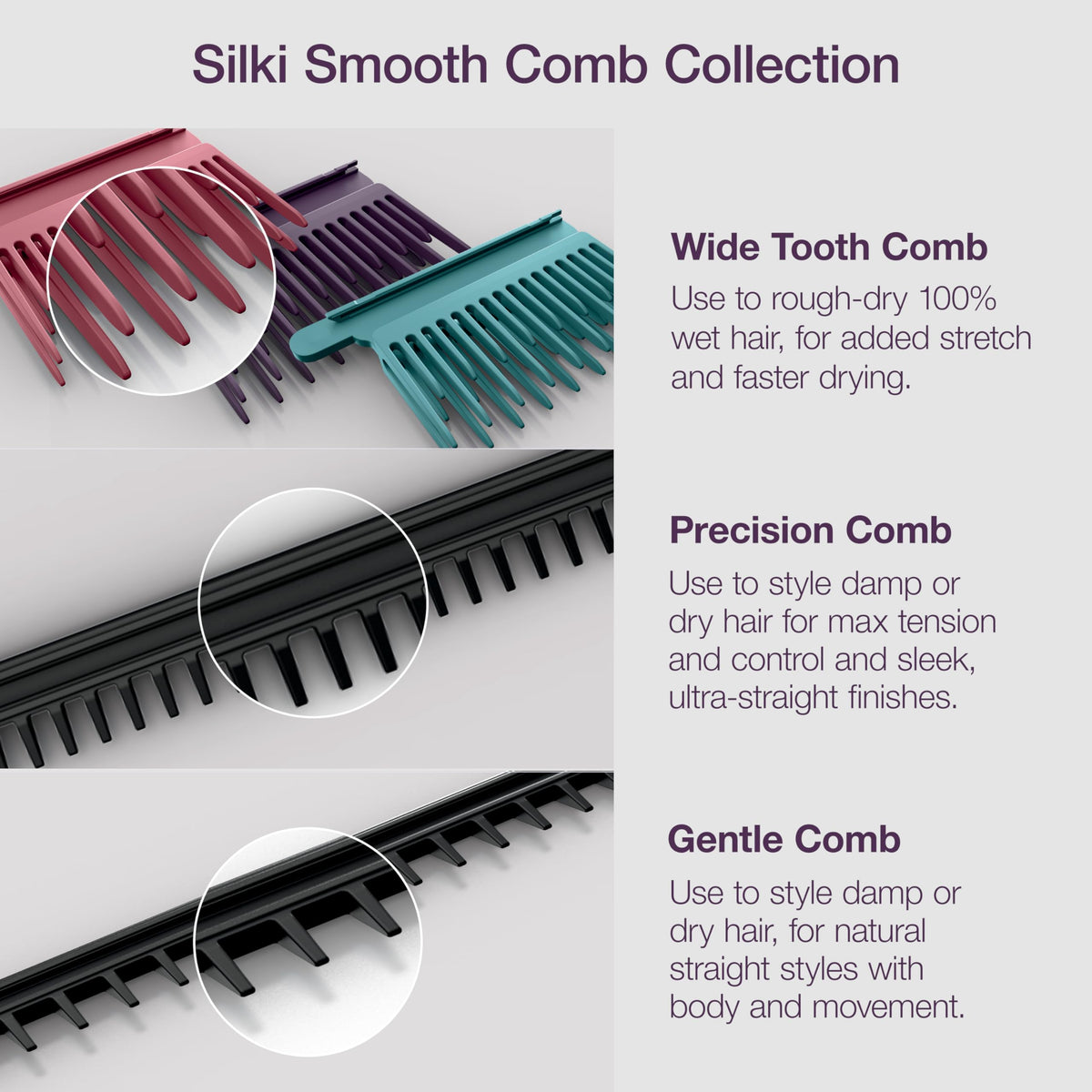 Shark SilkiPro on bathroom vanity in lifestyle scene showing salon-quality results at home