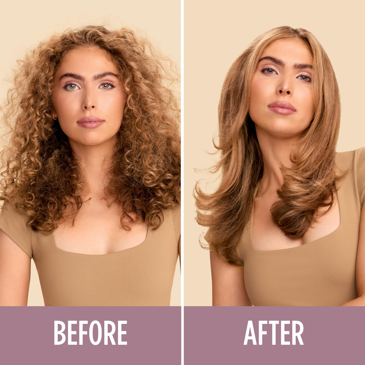 Shark SmoothStyle heated comb finishing smooth, frizz-free strands