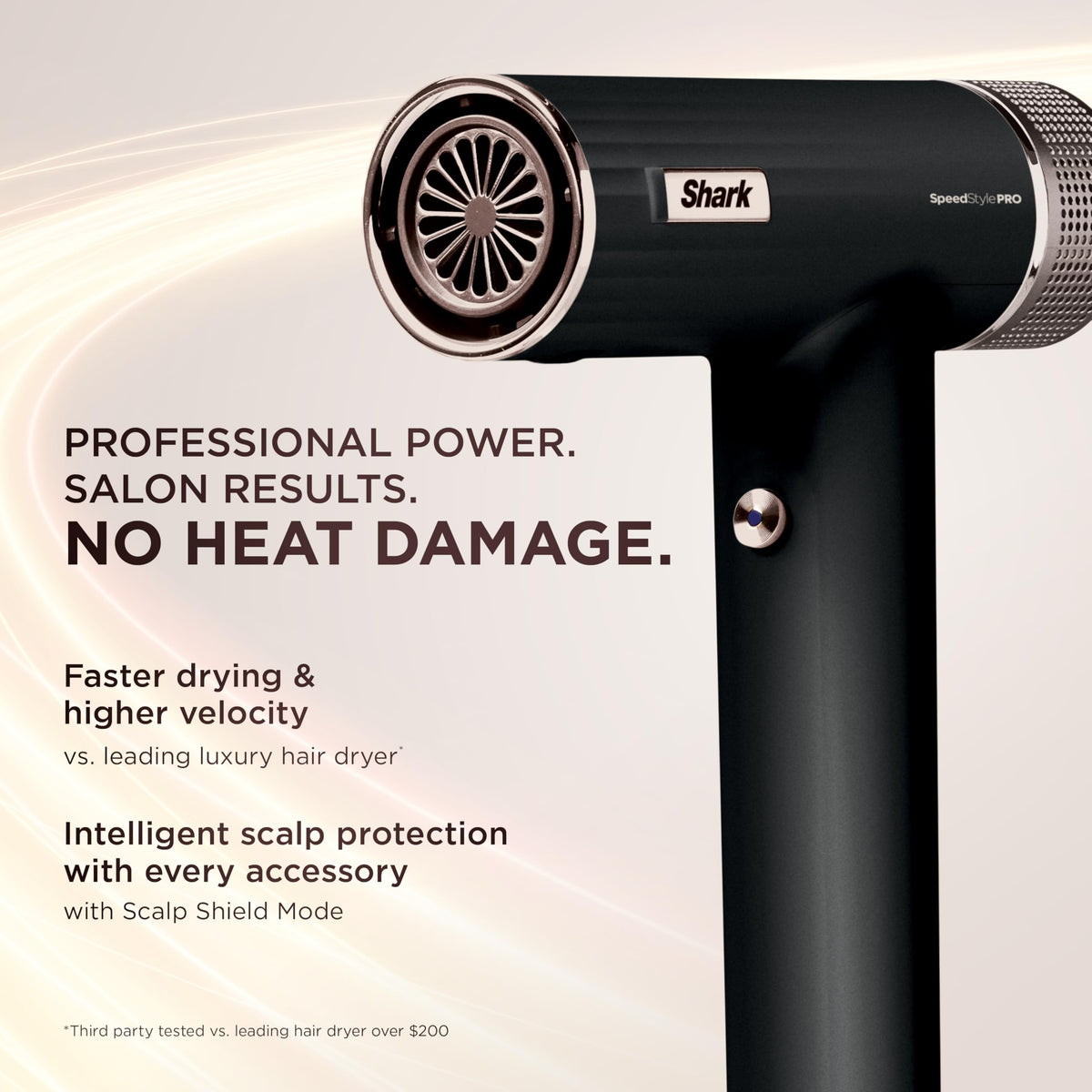Shark SpeedStyle Pro diffuser close-up with prongs, boosts curl definition and lift