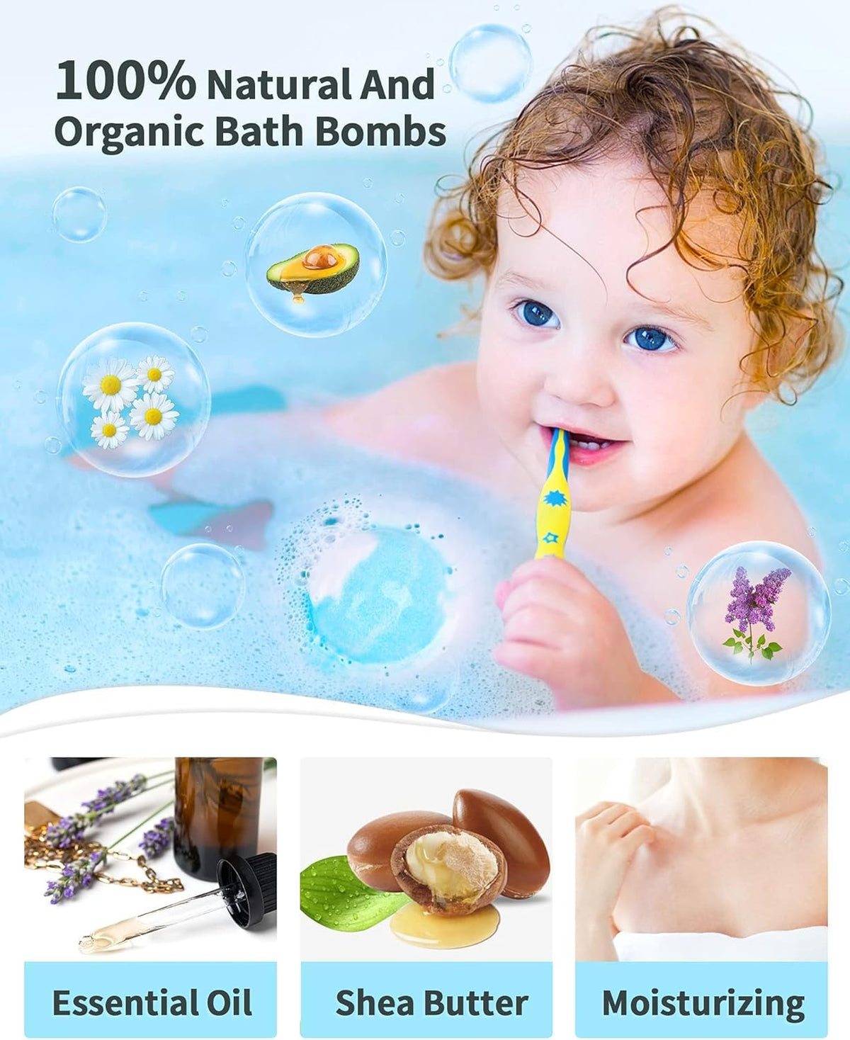 sharlovy individually wrapped bath bomb preserving freshness and safety