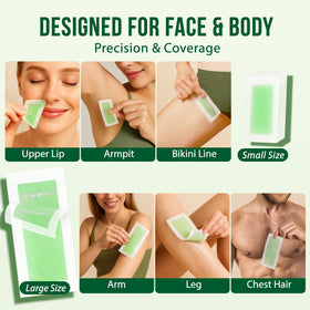 Sharmiz large body strip close-up highlighting texture for smooth removal