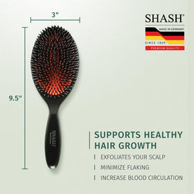 SHASH brush being cleaned, easy maintenance extends brush lifespan