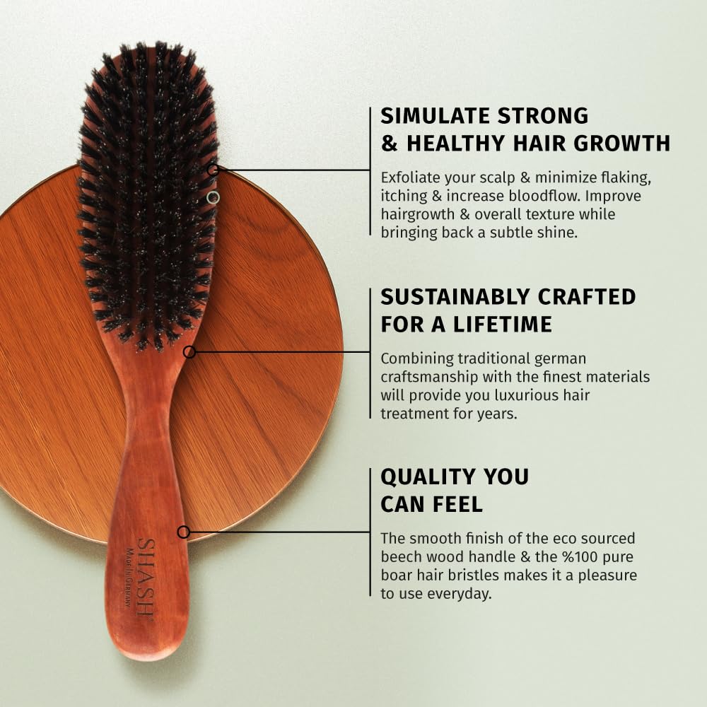 SHASH held in hand to show size and scale for everyday grooming convenience