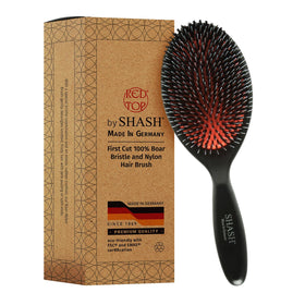 SHASH large brush front view showing paddle and mixed bristles for smooth results