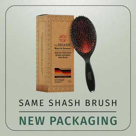 SHASH nylon pin detail designed to detangle without pulling for gentler styling