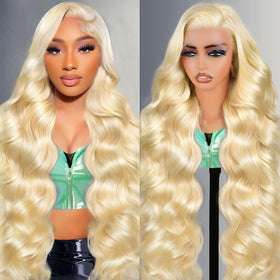Shciyair 613 front view showing natural blonde hairline and instant confidence