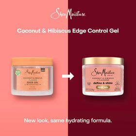 Shea Moisture applied with brush demonstrating precise control and natural-looking hold