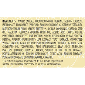 Shea Moisture bottle staged in bathroom for lifestyle hydration and care