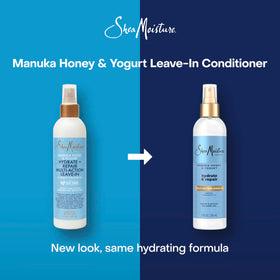Shea Moisture clear label close-up highlighting ingredient claims
