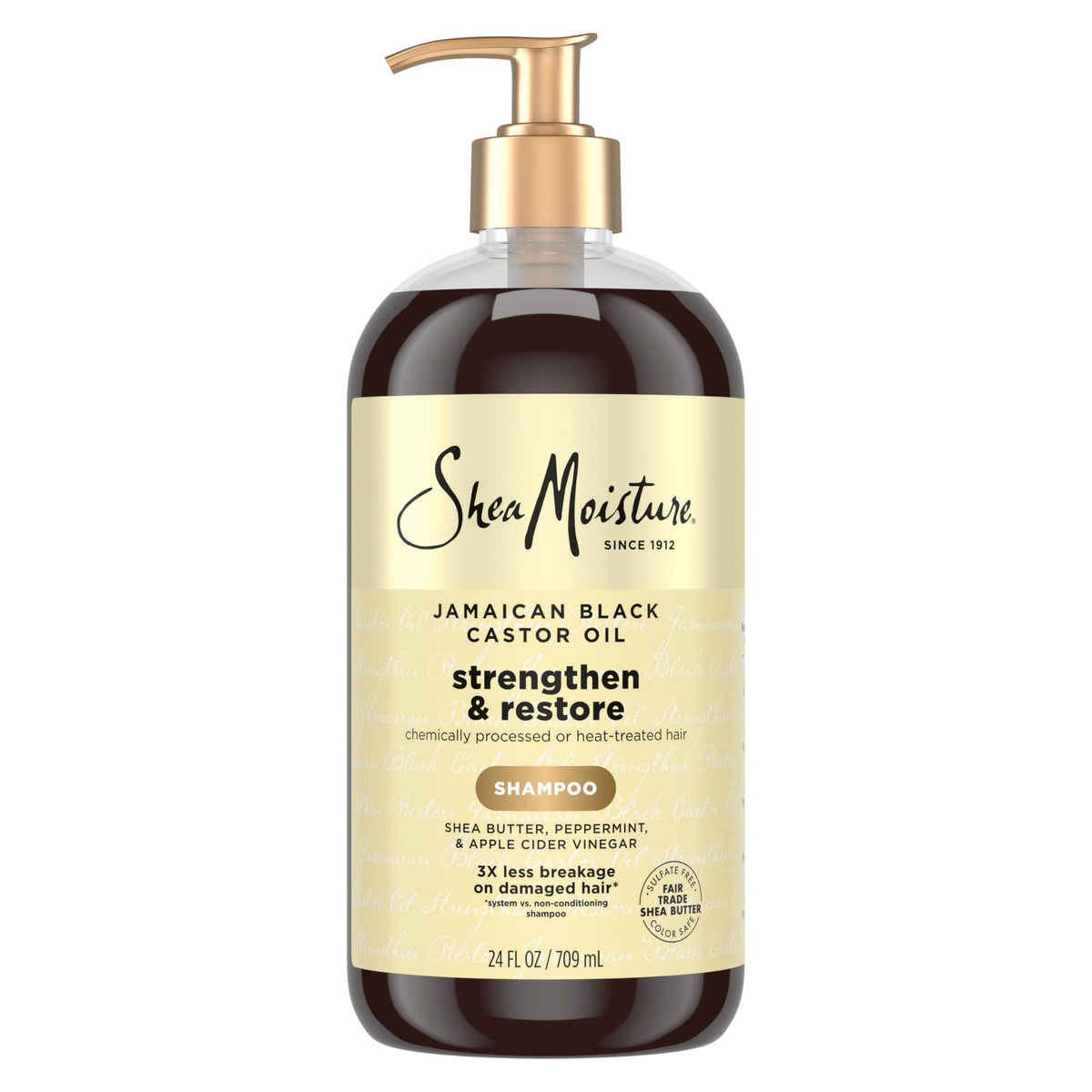 Shea Moisture front bottle highlighting product name and size