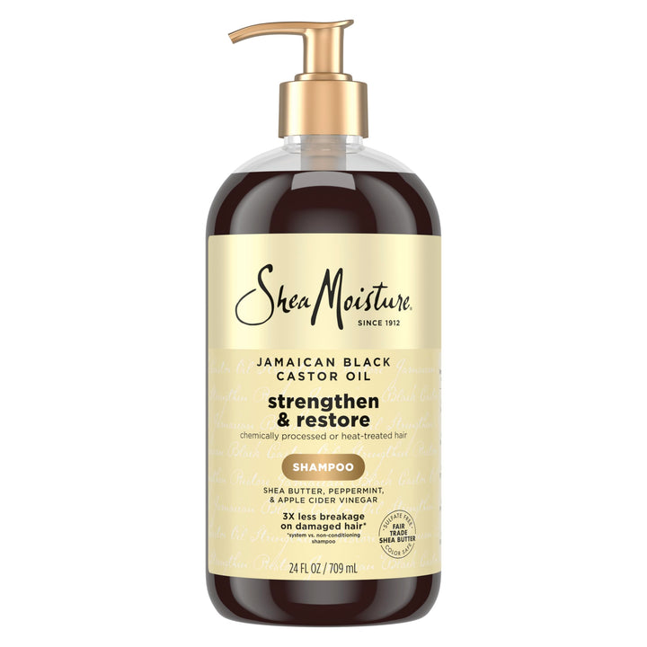 Shea Moisture front bottle highlighting product name and size