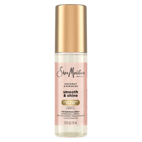 Shea Moisture front packaging showing bottle and branding for instant recognition and trust