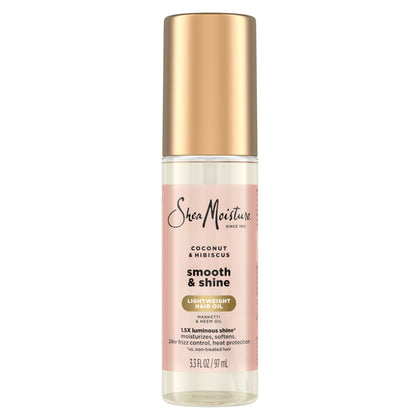 Shea Moisture front packaging showing bottle and branding for instant recognition and trust