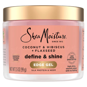 Shea Moisture front packaging showing jar and label for quick identification and trust