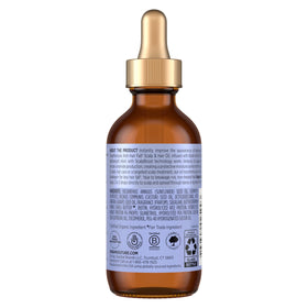 Shea Moisture dropper releasing clear oil texture for lightweight hydration