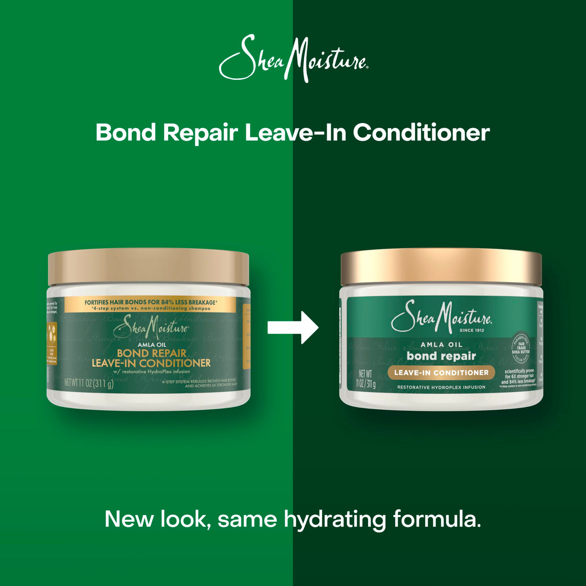 Shea Moisture cream texture close-up illustrating lightweight, non-greasy hydration benefit