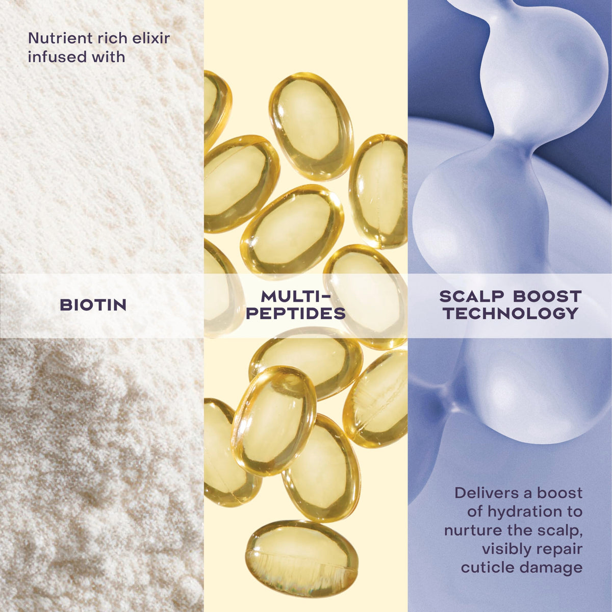 Shea Moisture bottle on bathroom shelf showing daily routine styling benefit